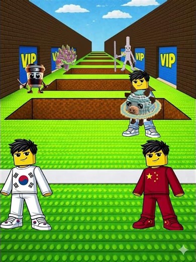 Argentina Escapes Tsunami 🌊 Roblox Animation | 2D #roblox #animation #lego #memes #minecraft #edit