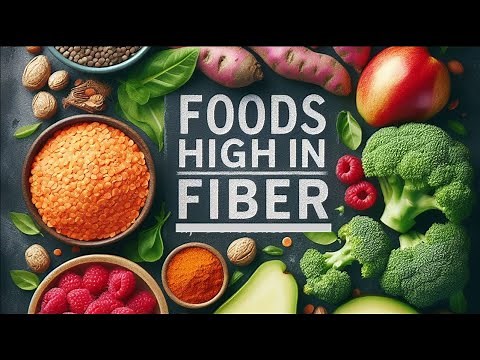 Top 15 High-Fiber Foods!