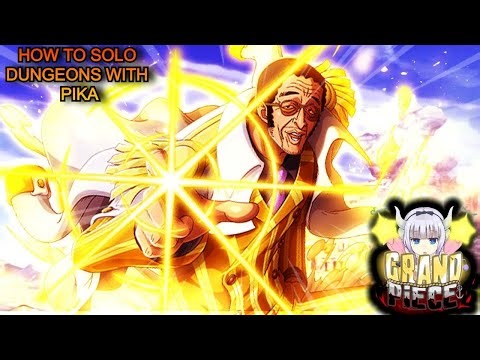 GPO How To Solo Dungeons With PIKA | Grand Piece Online