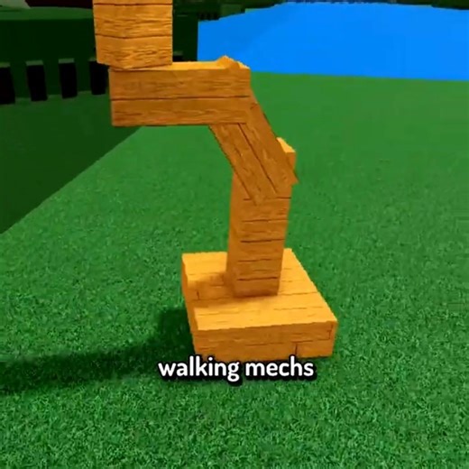FRICTION helps WALKING MECH in Build a Boat #roblox #buildaboat