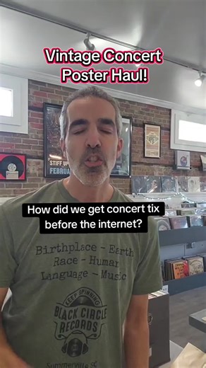 Rare Vintage Concert Poster Collection Unveiled