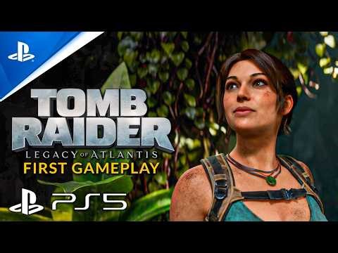 TOMB RAIDER LEGACY OF ATLANTIS New Gameplay Reveal (2026) 4K