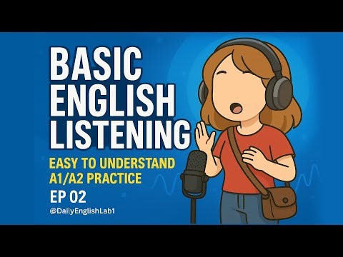 A1/A2 Everyday English Listening | Self Introduction Practice | for Beginners EP:2