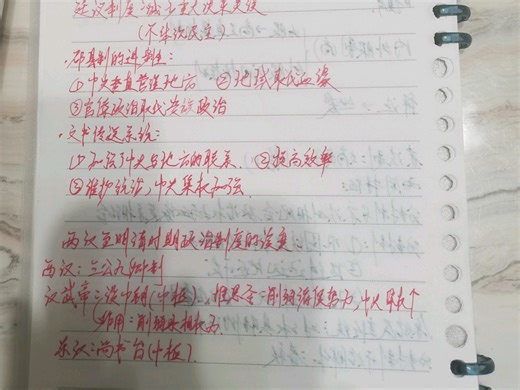 历史选择性必修一 第一单元 政治制度 第一课