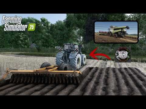 FS25 Plowing with Dirty Tractor | Real Dirt Tractor | Rehsade Gameplay.