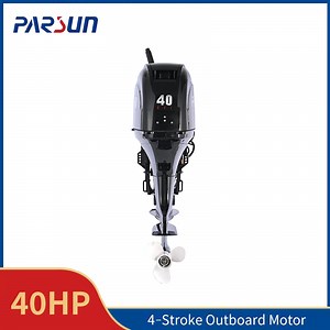 [Hot Item] 40HP tiller control, long shaft, 4-stroke outboard motor
