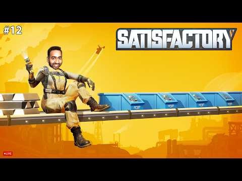 Building the ULTIMATE Factory in Satisfactory 🔥 LIVE | Day 12
