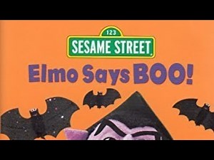 Opening to Sesame Street: Elmo Says BOO! 2002 DVD.
