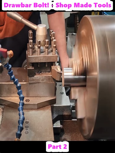 DIY Through-Spindle Coolant Drawbar Bolt! - Shop Made Tools (2)