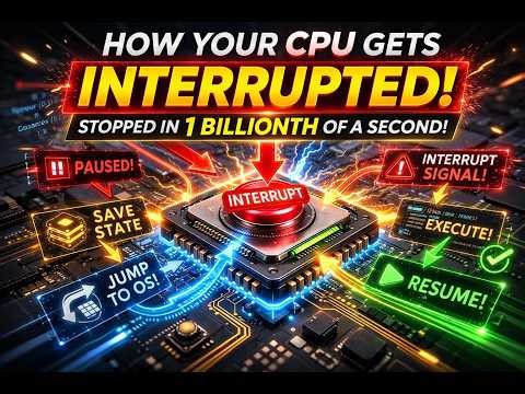 How Your CPU Gets Interrupted And Why It Happens Constantly