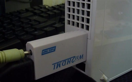 Wii也能用HDMI线？实测Wii2HDMI转接器