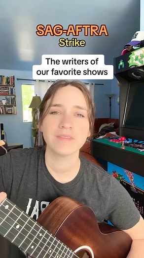 347K views · 16K reactions | A song for the #sagaftra strike #solidarity #solidarityforever #unionstrong #strike | Elle Cordova | Facebook
