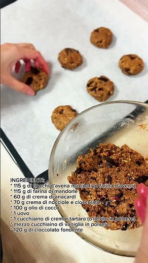 Biscotti ai fiocchi d'avena croccanti