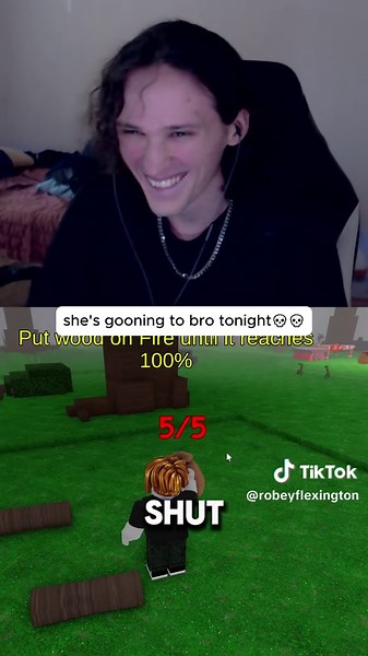 shes gooning to bro tonight #trending #roblox #fyp #viral #streamer #funny #fypシ #gaming #robloxfyp #99nightsintheforest