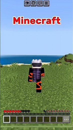 Minecraft but breaking block spawn random mobs #minecraft #minecraftgameplay