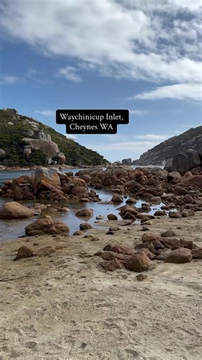 📍Waychinicup National Park, Cheynes WA. Located not far from Cheynes Beach Caravan park is Waychinicup National Park. Where the Waychinicup inlet meets the ocean. The stunning landscape and serenity was astounding, we thought about jumping in for a quick dip until we saw the Australian swell shark in the shallow waters around the rocks 🦈😬. It’s recognised as a great place for hiking, swimming, kayaking and fishing. There are beautiful small camping sites near the Waychinicup Inlet suitable fo
