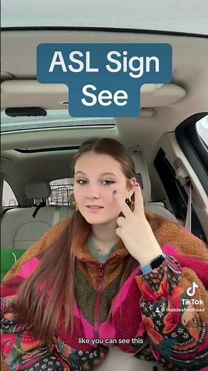 Learn How To Sign "See" in ASL for Beginners | American Sign Language #shorts