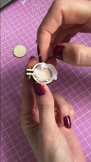 How to Make a Mini Embroidery Keychain