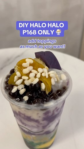 Add toppings as much as you want! Value for money 👌🏼🍨 📍 @hihalo.ph 🍧 P168 - Large Hi Halo Cup 30 - if toppings reach above the Hi Halo logo #hihalo #halohalo #wheninmanila #dessertlover #whereinpasig #froyoph #foodieph #tiktokfoodieph #phoodie #phoodtour #dessertrecommendations #halohalostore #philippinefood #manilafood #manilaphilippines #manilaeatup #manilaeats #manilafoodie #ortigaseast #ortigascenter #mandaluyong #sanjuan #wackwack #kapitolyo #foodreels #foodreview #yummy | Saan Tayo Pu
