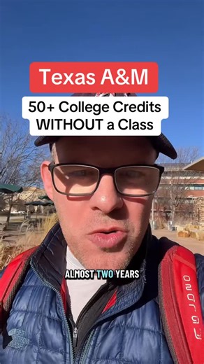 Josh See on Instagram: "50+ college credits WITHOUT a class using the CLEP Exams at Texas A&M University. 34 different subject areas to choose from and 90 minutes long. Modern States.org has free CLEP Exam study material for almost every exam. Once you get through the study material, they’ll give you a CLEP Exam voucher to go take the exam for FREE. #clep #texasam #texasaggies #collegesavings #collegestation"