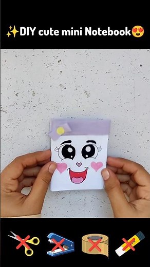 DIY Cute sticky notes✨😘 easy paper notebook ideas how to make Mini notebook ideas easy notebook diy