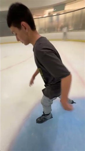 my first time ice-skating with my aunt