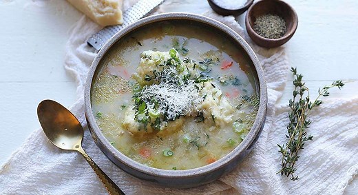 Creamy Chicken Dumpling Soup Recipe