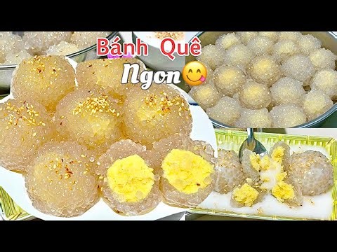 Bánh Bột Báng Mềm Dẻo Ngon Cách Mới Không Cầu Kỳ, Ai Cũng Thích- Steamed Sago Cake