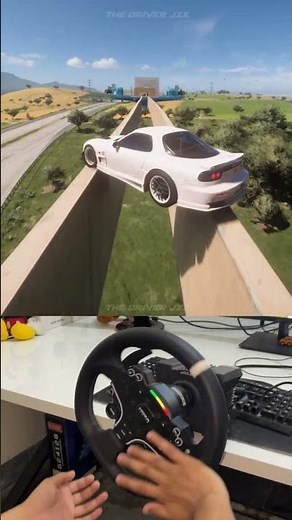 Mazda RX 7 Unreal Stunt Parking!😱 Forza Horizon 5 #Shorts