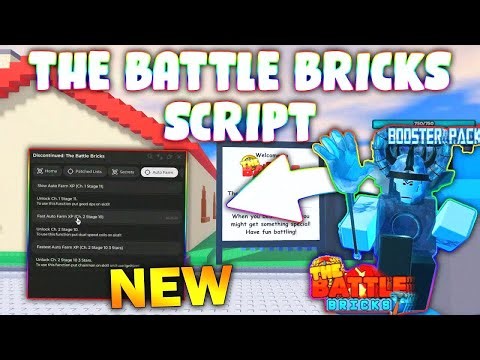 *NO KEY* The Battle Bricks Script | Auto Farm XP & More! 🧱⚔️ (Works On Mobile & PC)
