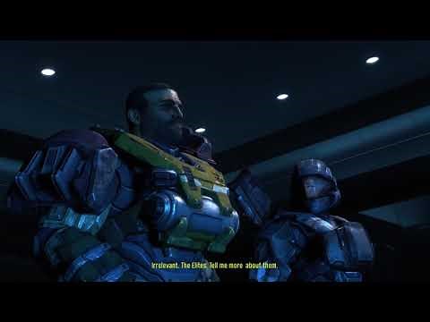Halo reach all cutscene as female odst