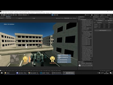 Game Kit Controller (GKC) Tutorial: Mech Combat Kit (MCK) & General ride/drive system