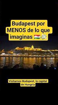 Budapest is calling you: history, luxury, and surprisingly affordable prices 🇭🇺✨