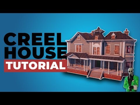 How to Make the STRANGER THINGS House | Fortnite Creative
