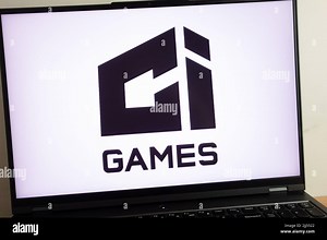 KONSKIE, POLAND - July 19, 2022: CI Games SA Polish video game developer logo displayed on laptop computer screen Stock Photo - Alamy