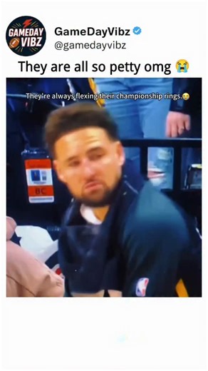 GameDayVibz on Instagram: "@bitzcasino Some players talk back… legends just flash the hardware 😭💍 This clip perfectly captures those classic moments when Klay, Draymond, and Steph casually remind everyone how many championships they’ve won — and when LeBron, Kobe, and MJ get slightly provoked, they don’t argue… they just hold up the rings. No debates, no long speeches — just pure “count ‘em” energy. It’s the ultimate NBA flex that instantly silences the crowd and wins the argument without sayi