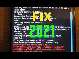 Fix Updater process ended with error 1 while flashing custom rom in Realme 6 and all Devices 2021