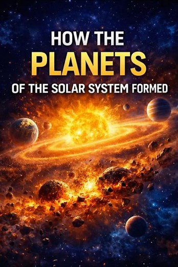 How the planets of the Solar System formed#Universe #Space #Science