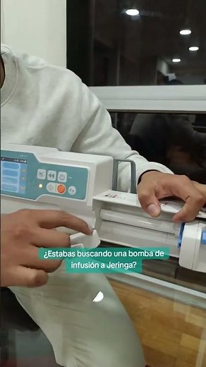 Bomba de jeringa en uso clínico | Infusión precisa para hospitales y unidades de cuidados críticos