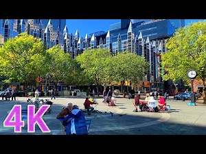 Morning Walk in Pittsburgh Pennsylvania 4K - UHD