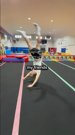 First time at a GYMNASTICS GYM 🤸 🏄‍♂️