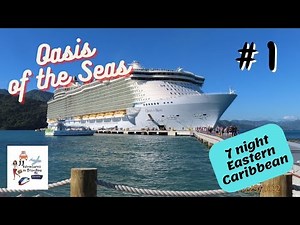 Oasis Of the Seas Pt.1 - Embarkation day, Cabin Tour 10727, Sail Away, MDR, Frozen in Time Ice Show