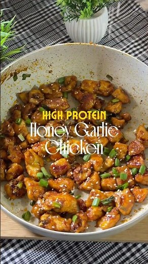 High-Protein Honey Garlic Chicken | Healthy Chicken Recipe for Weight Loss