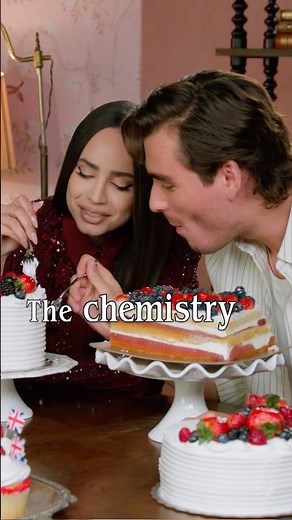 pov: you're having cake with sofia carson and corey mylchreest 💕