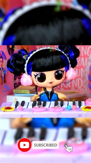 K-Pop Demon Hunters Doll House: DIY Music Studio for Rumi #DIY #KPDH #DollCrafts #dollhouse