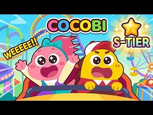Exploring Every Ride in Cocobi Theme Park! 🎢