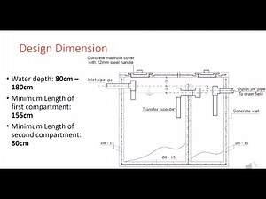 Design of Septic Tanks II Easy step-by-step calculations for onsite wastewater treatment