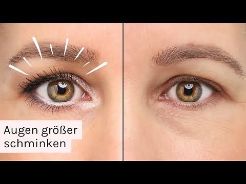 Augen größer schminken in 6 Schritten!