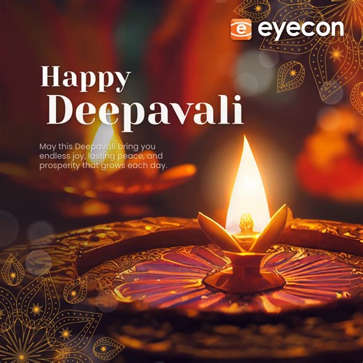 May the light of Deepavali bring love & peace to your household... | Eyecon Optometry Network at Seremban 2