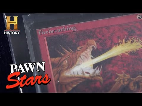 "MYTHIC RARE" Magic Card Prototypes Worth a FORTUNE (Season 20) | Pawn Stars